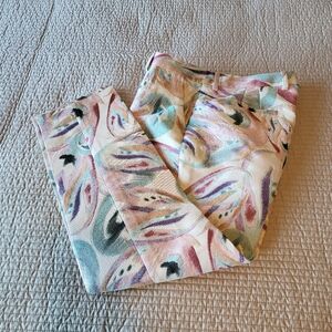 Chic Etro Milano Multicolor Patterned Pants For Ladies, Etro Size 46, US Size 10